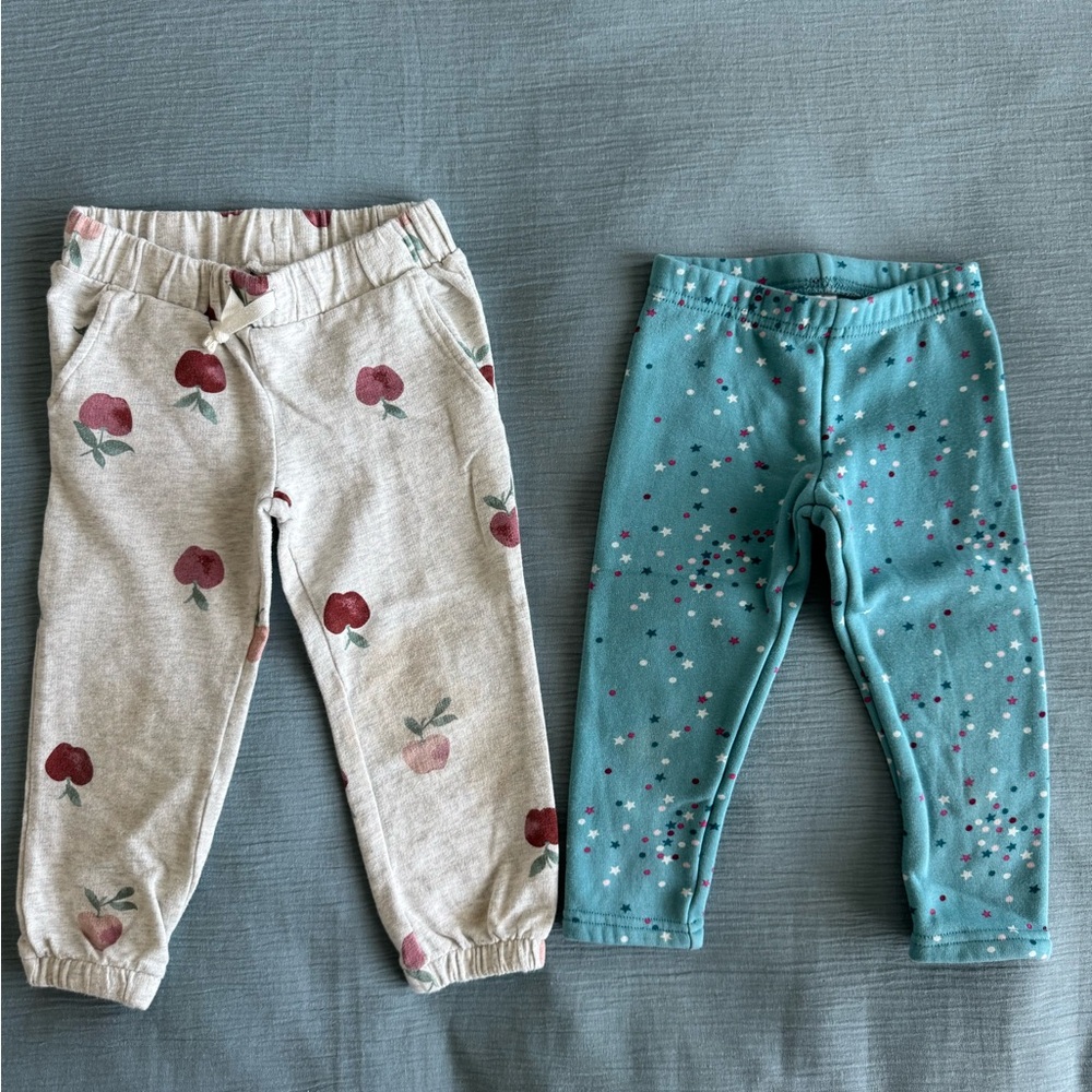 🛎️ Clearance Carter’s 2 Bundle Jogger and Leggings Size 3T